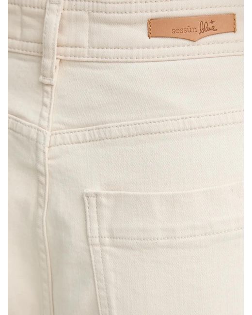 Sessun White Jean À Coupe Ample