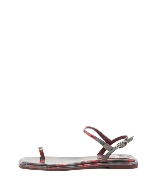 DIESEL White D-Amber Infra 0 Sandals