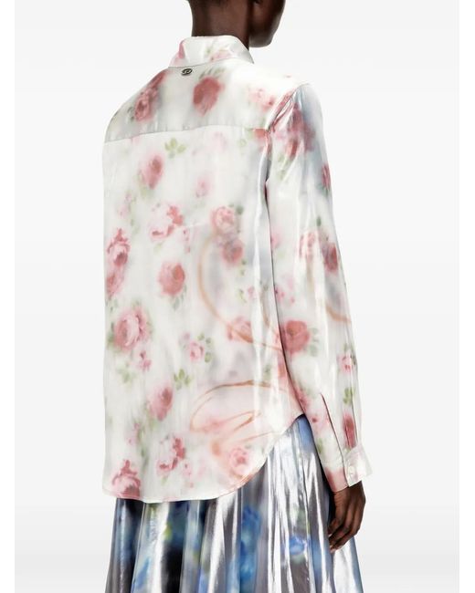 DIESEL White C-Ronor-S2 Shirt