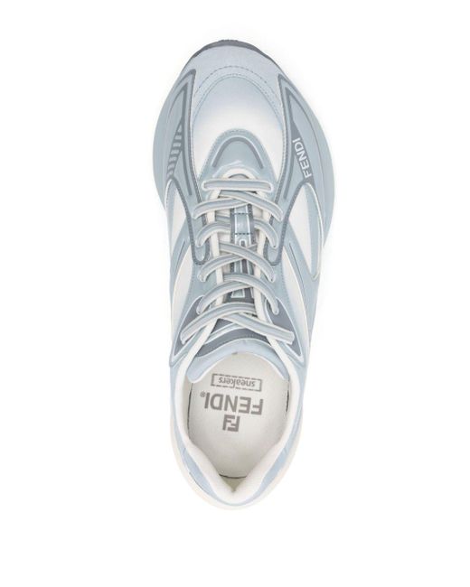 Fendi White First 1 Sneakers