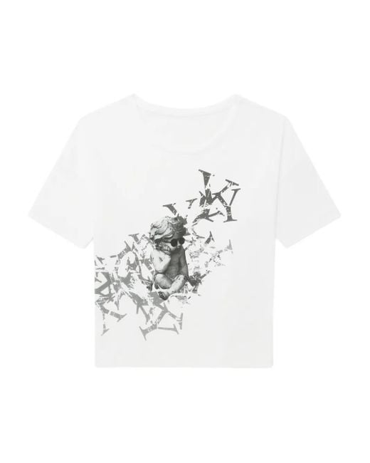 Y's Yohji Yamamoto プリント Tシャツ White