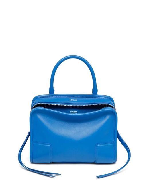 Loewe Blue Top Handle Azure Tote Bag