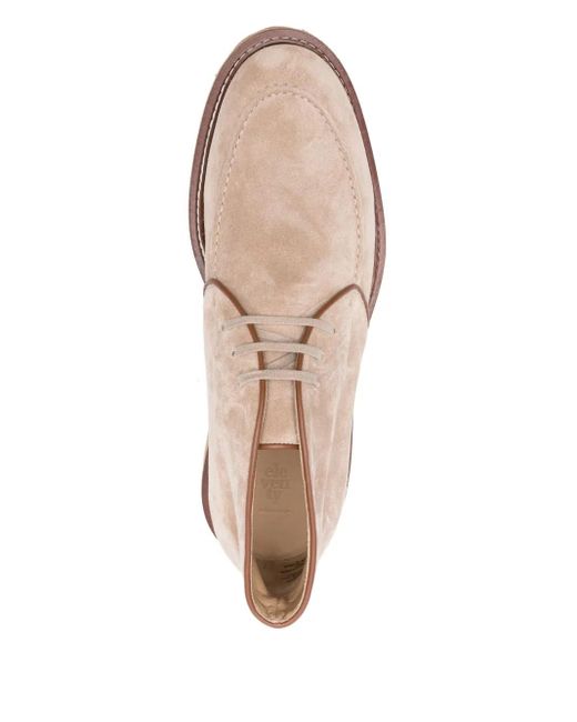 Botas con cordones Eleventy de hombre de color Natural