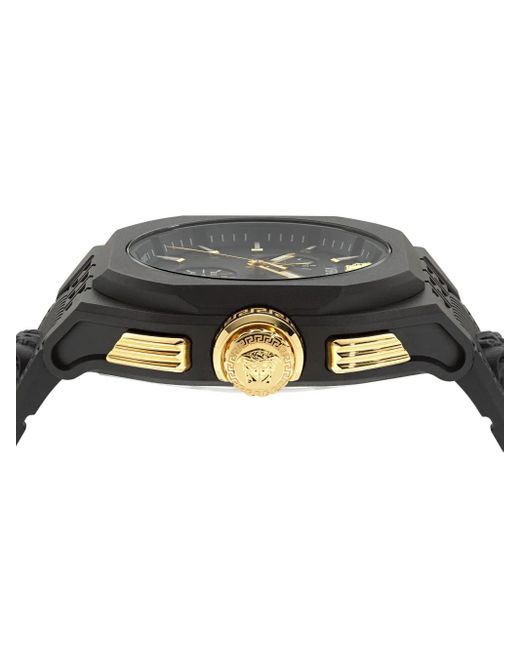 Versace Black V-Legend Chrono 44Mm Watch for men