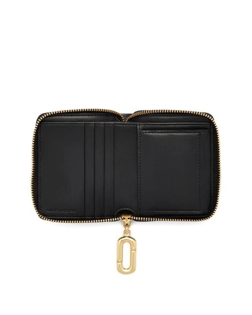 Marc Jacobs Black The Pop J Marc Wallet
