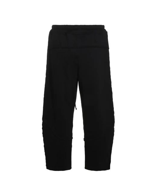 Thom Krom Black Drawstring Track Pants