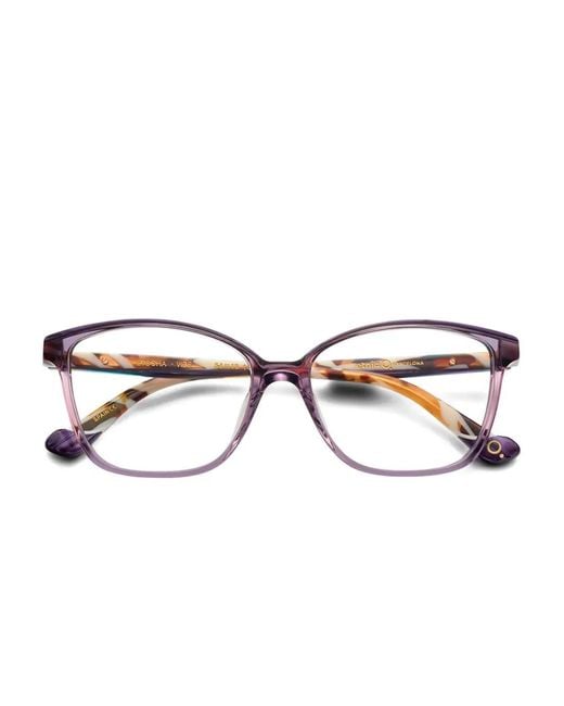 Lunettes De Vue Etosha Vize À Monture Ronde Etnia Barcelona en coloris Purple