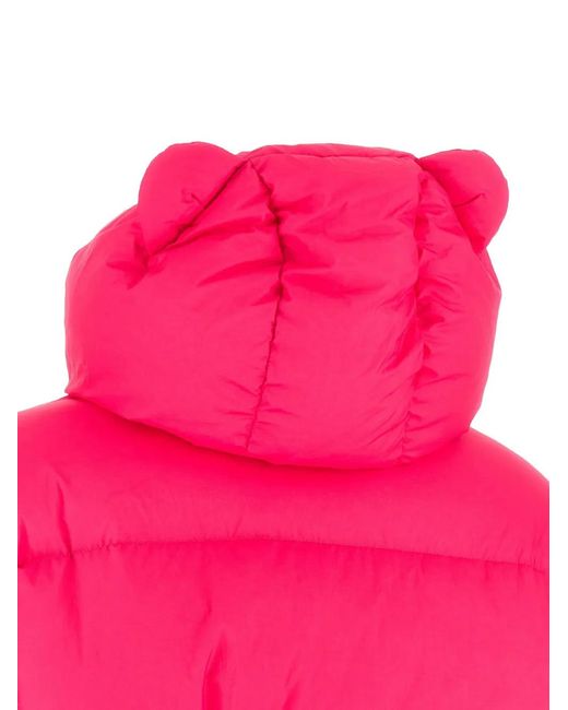 Ienki Ienki Pink Bear Michlin Belted Puffer Jacket