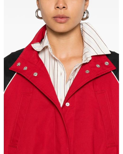 Facon Jacmin Red Vegas Colourblock Jacket