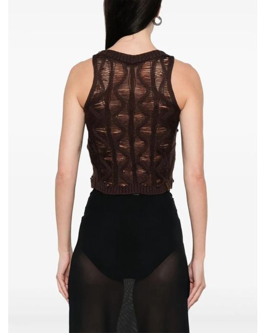Isa Boulder Brown Fudgy Vest