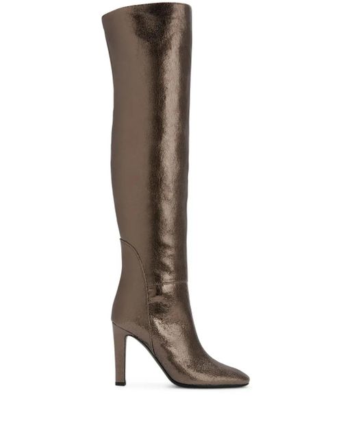 Giuseppe Zanotti Brown 105Mm Hattie Knee-High Boots