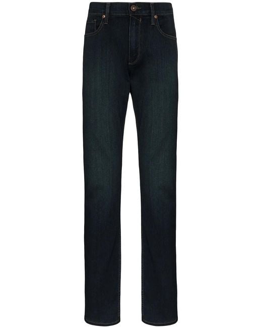PAIGE Blue Normandie Straight Leg Jeans for men