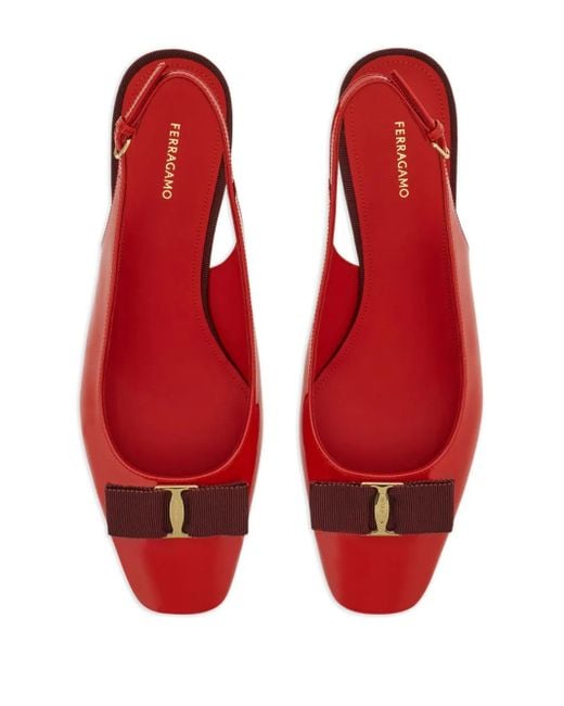 Ferragamo Red Ferragamo Sandals