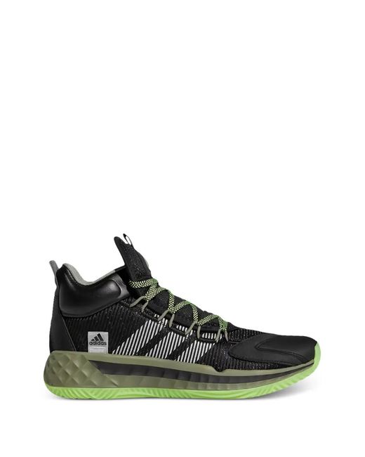 Adidas Green Pro Boost Mid Sneakers
