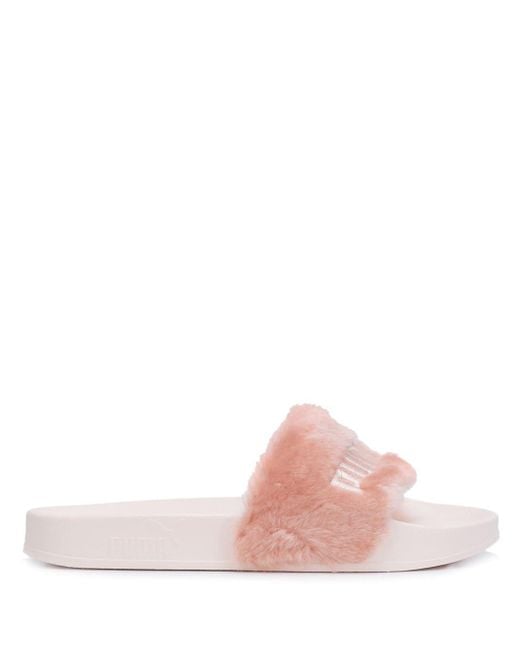 Fenty Fenty Puma X Rihanna Slides in Pink | Lyst