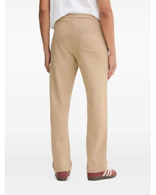 HUGO Natural Logo-Appliqué Track Pants for men