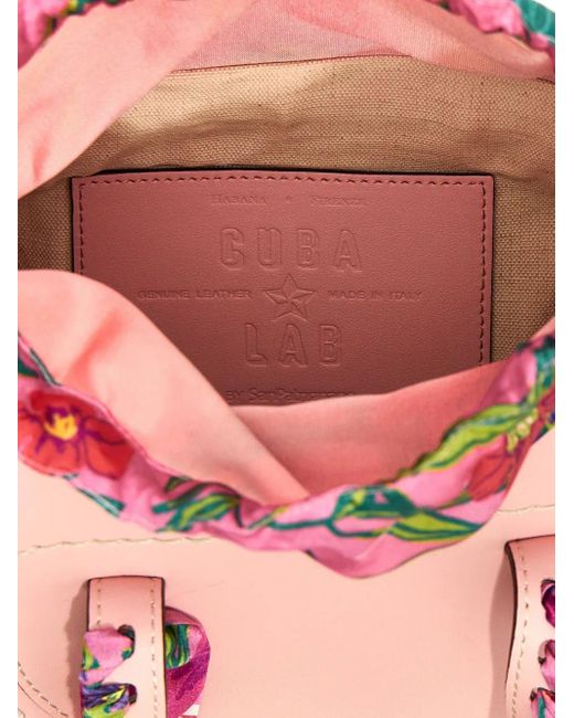 Borsa Tote Habanera di CUBA LAB in Pink