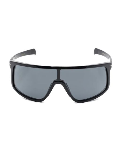 David Beckham Gray Oversized-Frame Sunglasses