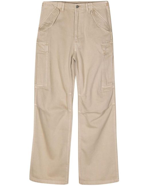Pantalones anchos tipo cargo Denimist de color Natural