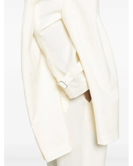 Comme des Garçons Natural Detachable-Sleeves Waistcoat