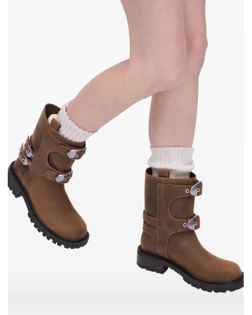 Marc Jacobs Brown The Kiki Ankle Boots
