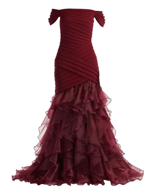 burgundy off the shoulder quince dress Layla K LK170 Off Shoulder Embellished Embroidered Quince Ball Gown The  Dress Nova