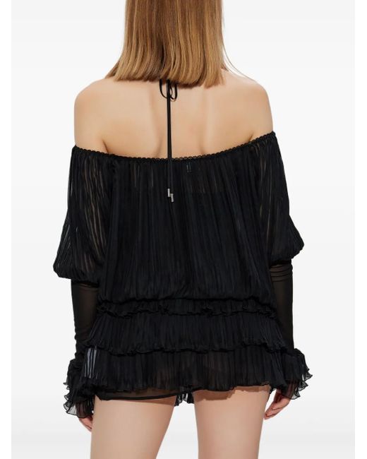 Blumarine Zijden Jurk in het Black
