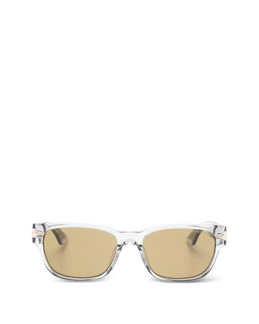 Montblanc Natural Rectangle-Frame Sunglasses