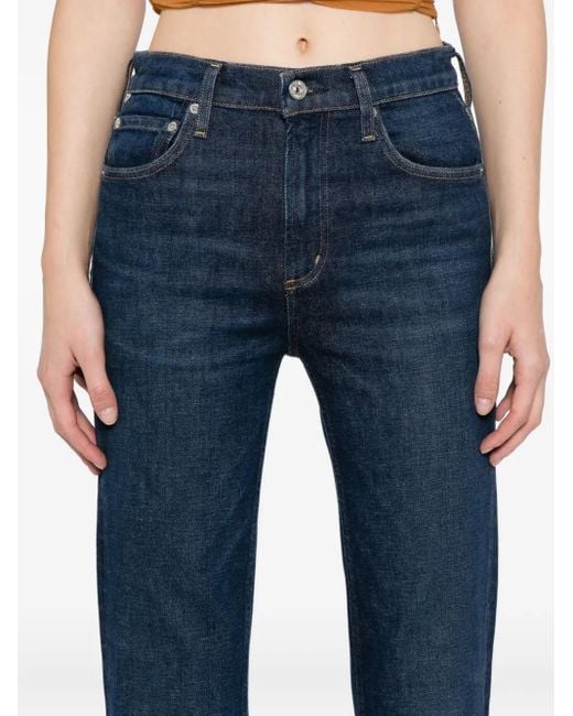 Citizens of Humanity Vidia ミッドライズ ブーツカットジーンズ Blue