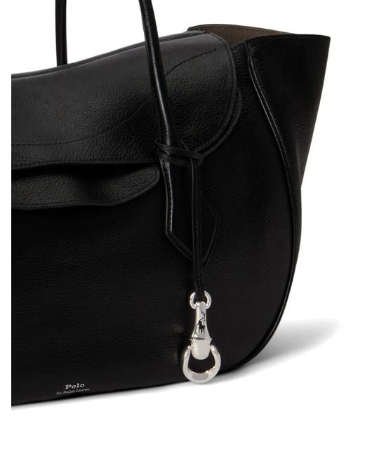 Polo Ralph Lauren Black Logo Shoulder Bag