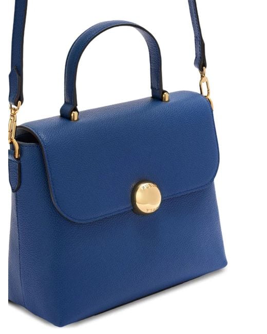 Furla Blue Sfera Dome-Top Satchel