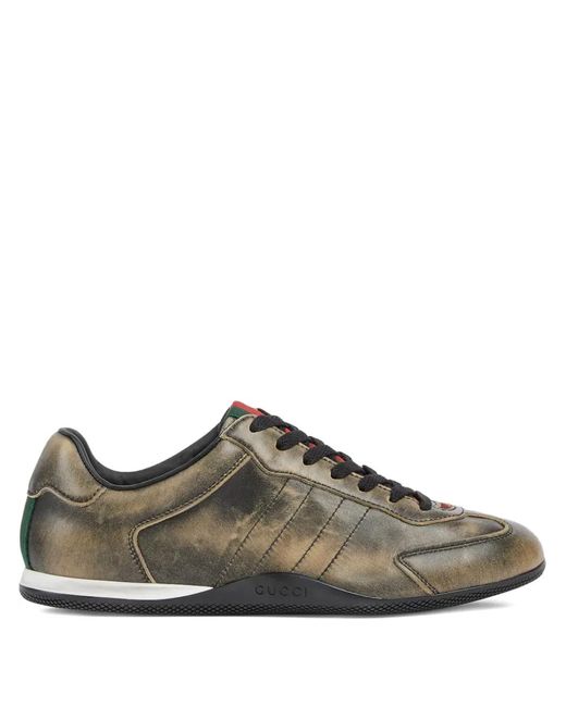 Gucci Gray Shift Damensneaker, Größe