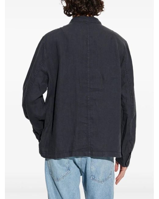 Rag & Bone Blue Linen Jacket for men