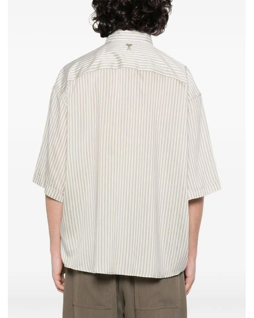 AMI White Ami Shirts for men