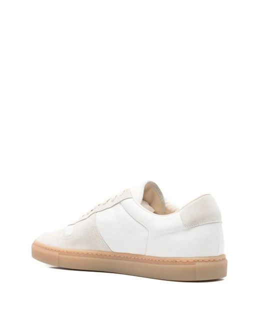 Common Projects White Suede Leather Sneakers for men