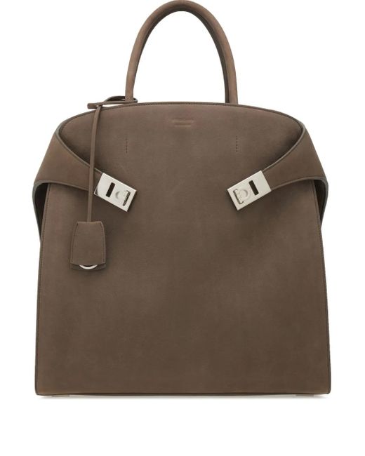 メンズ Ferragamo Hug ハンドバッグ Brown