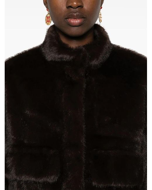 Ba&sh Black Paros Jacke