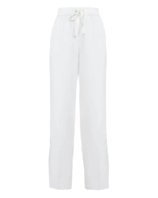 Boss White Hose mit Kordelzug