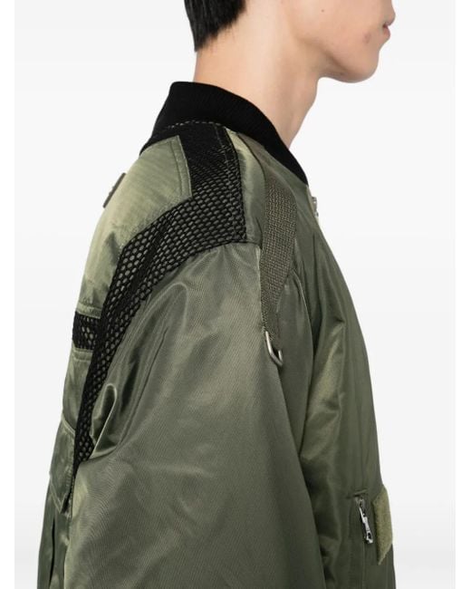 Chaqueta bómber a capas ANDERSSON BELL de hombre de color Green