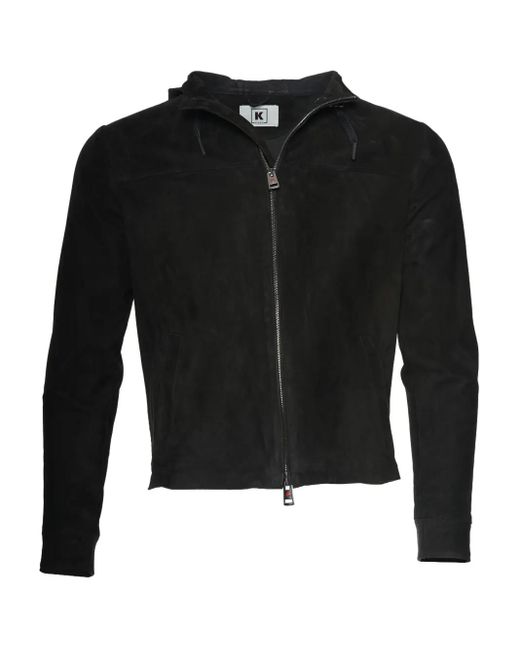 Kiton Olek 1 Lederjacke in Black für Herren