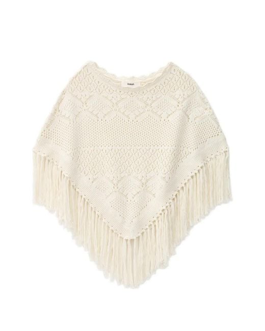 Ba&sh Natural Sandy Poncho