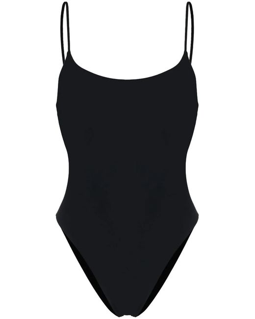 Lido Black Trentasei U-Neck Swimsuit