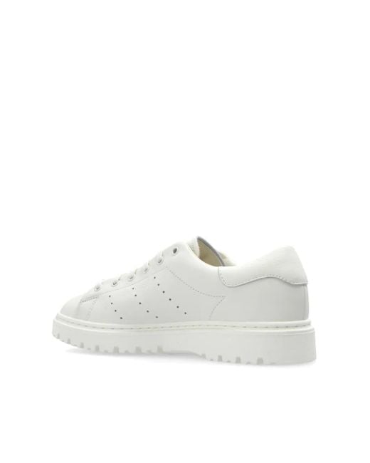 Adidas White Freizeit Stan Smith Sneakers for men
