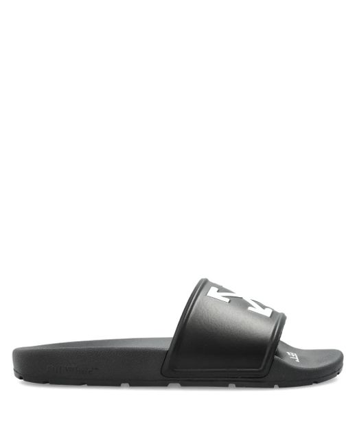 Off-White c/o Virgil Abloh Black Arrows-Motif Sneakers