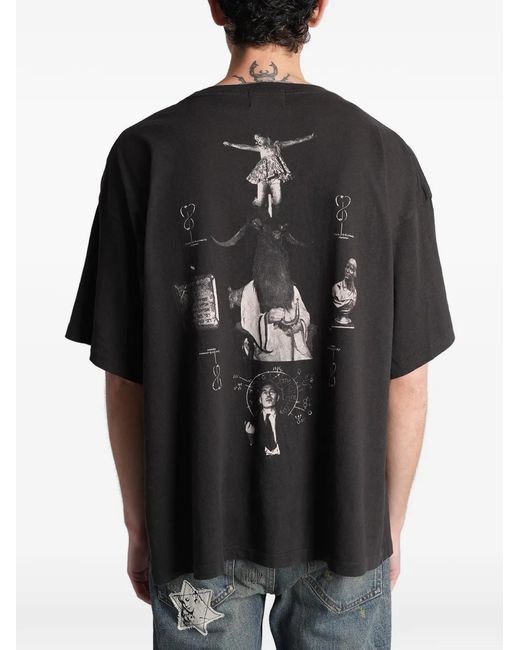 Enfants Riches Deprimes Black Spiritualists And Mediums Graphic-Print T-Shirt for men