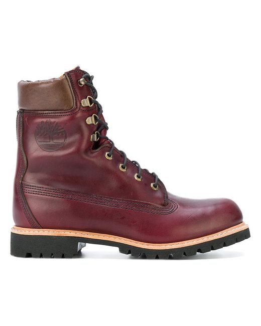 Timberland Vibram Ankle Boots in Purple for Men | Lyst
