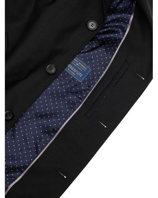 Paul Smith Black Wool Shirt Jacket for men