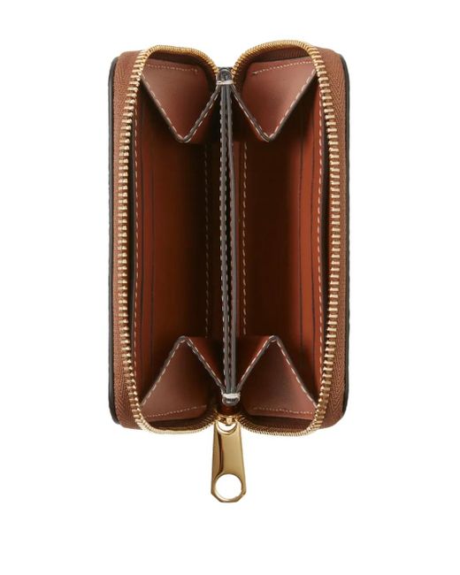 Burberry Natural Check Motif Mini Wallet