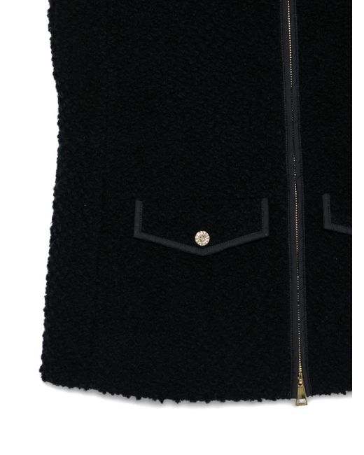 Moncler Black Multi-Pocket Zip-Front Gilet