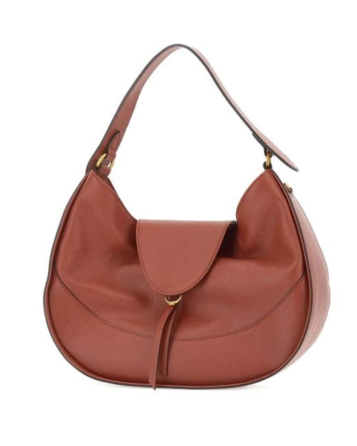Gianni Chiarini Brown Flap-Closure Tote Bag